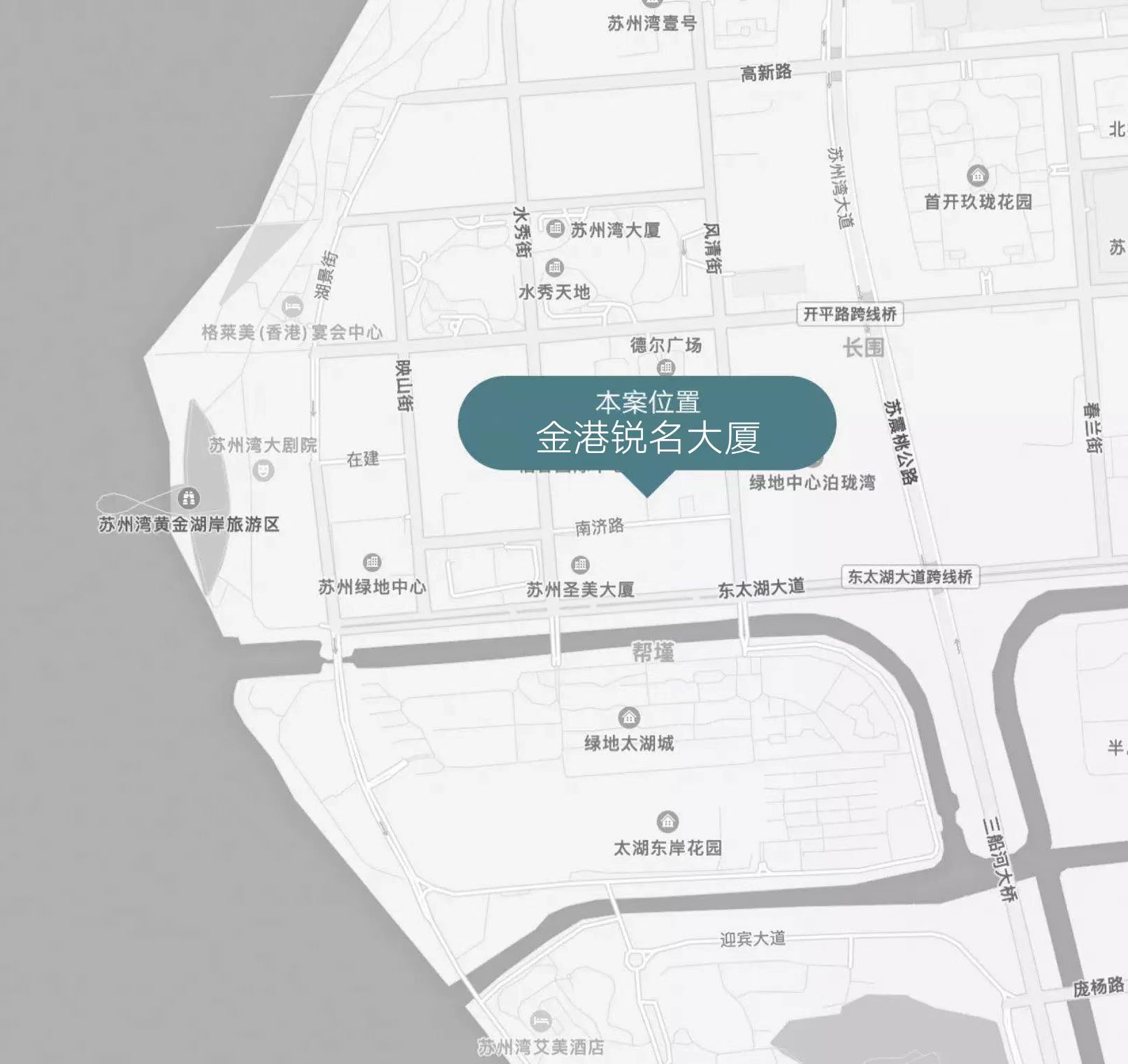 金港锐名公馆区位图