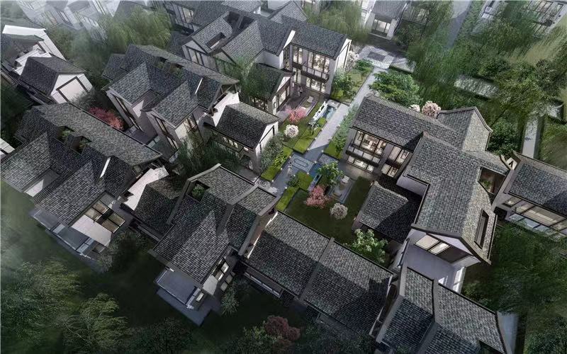 天健山棠春晓效果图