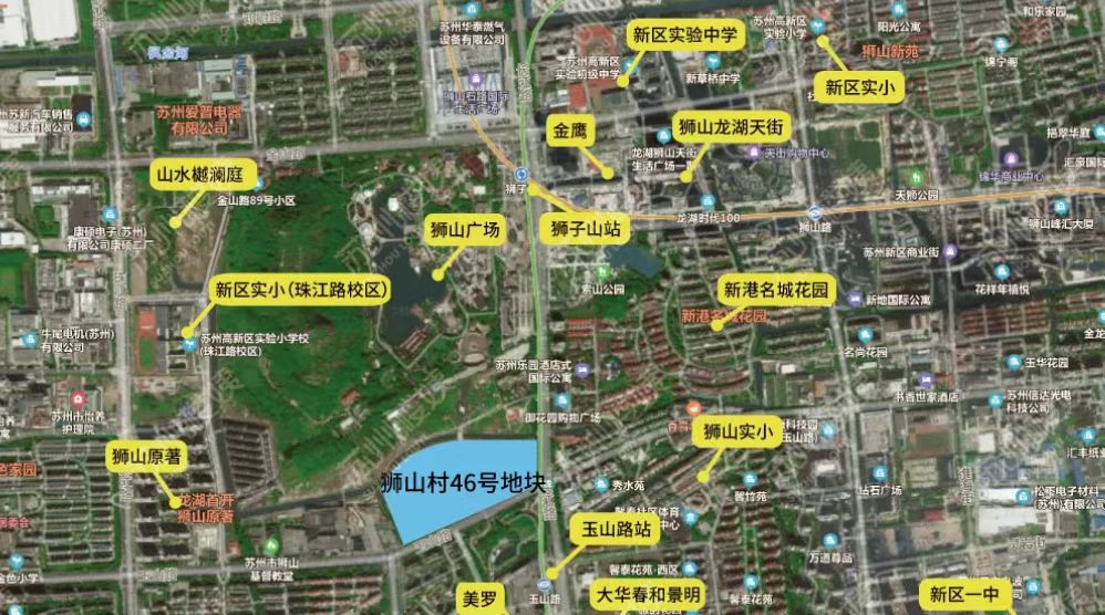 狮子山澜庭区位图