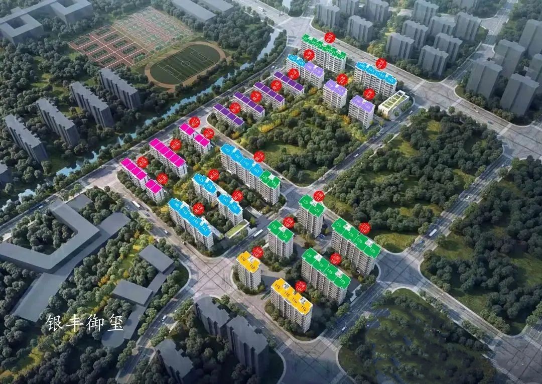 济南银丰御玺配套图