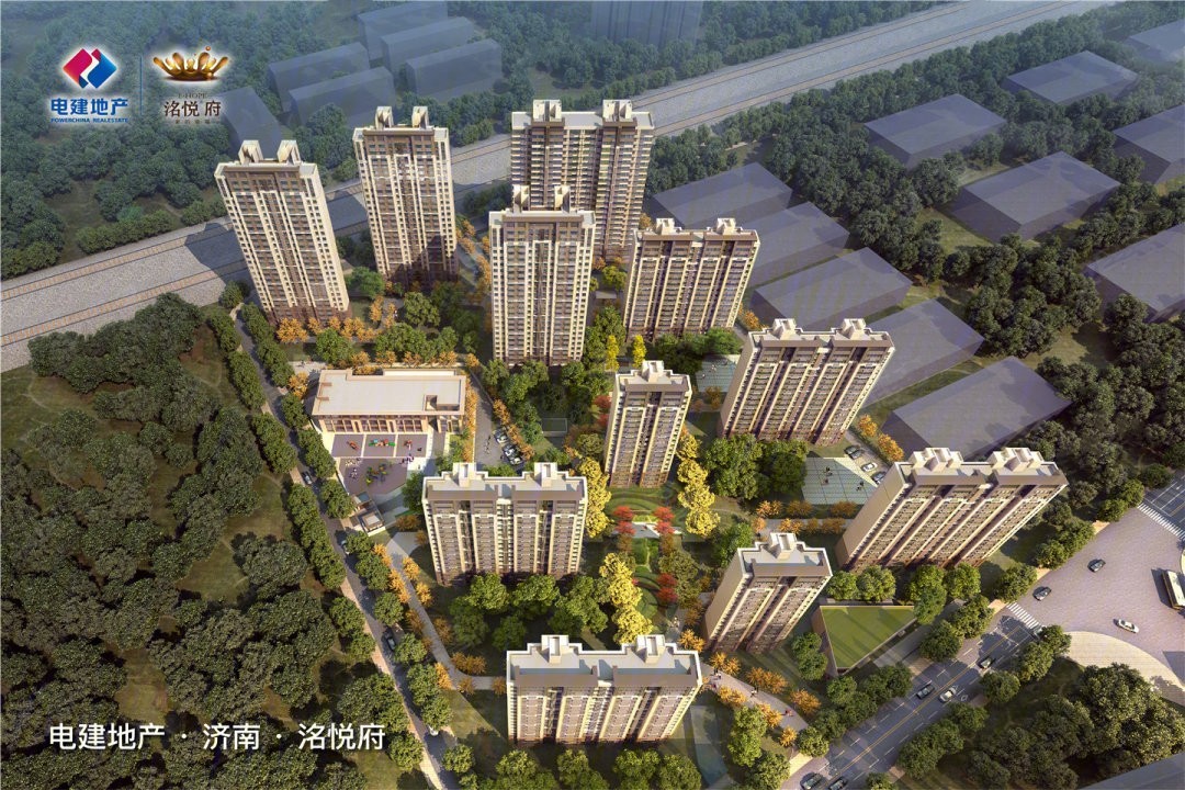 济南电建济南洺悦府配套图