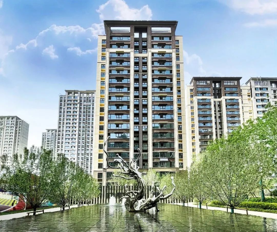 济南电建济南洺悦府实景图