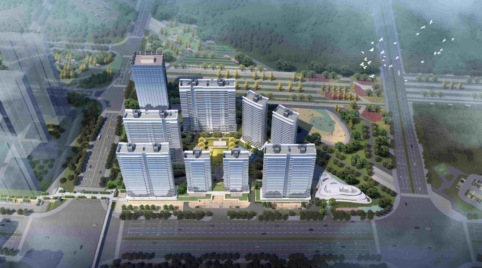 绿城招商桂语雲峯配套图