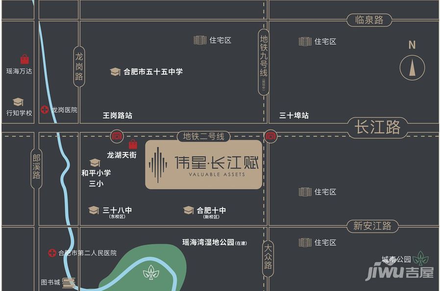 伟星长江赋区位图