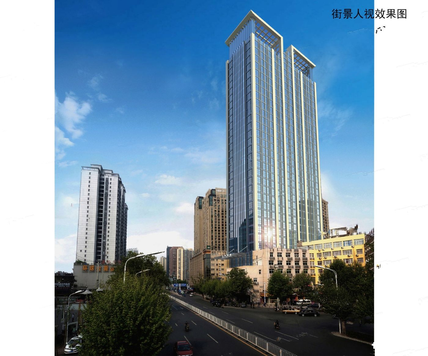 中天胜利58实景图